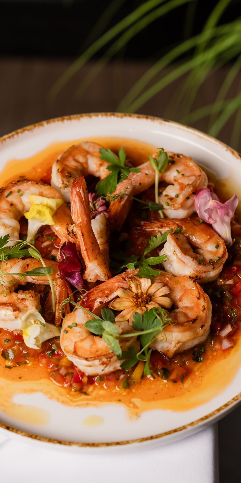 Gambas salsa de verano